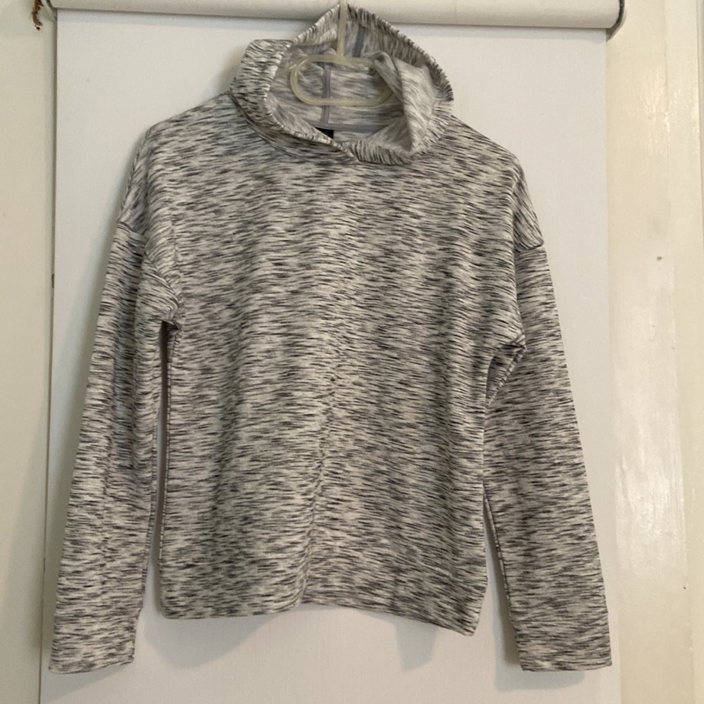 Girls Grey Champion Hooded Sweatshirt, Size 10-12, Like New